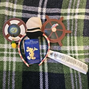 NEW Disney 50th Mickey Mouse Main Attraction Jungle Cruise Ears Headband